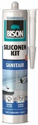 Bison Siliconenkit Sanitair Transparant Crt 300Ml*12 Nl - 1491320 - 1491320