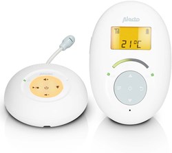 Alecto DBX120 Full Eco DECT babyfoon wit/blauw - DBX120