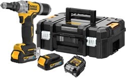 DeWalt DCF414E2GT-QW Accu Klinknagelpistool | 6,4 mm | XR 18V | 2x 1,7Ah Accu's + lader | In koffer  - DCF414E2GT-QW