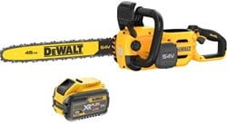 DeWalt DCMCS574X1-QW - 54V XR FLEXVOLT Kettingzaag 45cm | 1x 9.0Ah accu en snellader - DCMCS574X1-QW