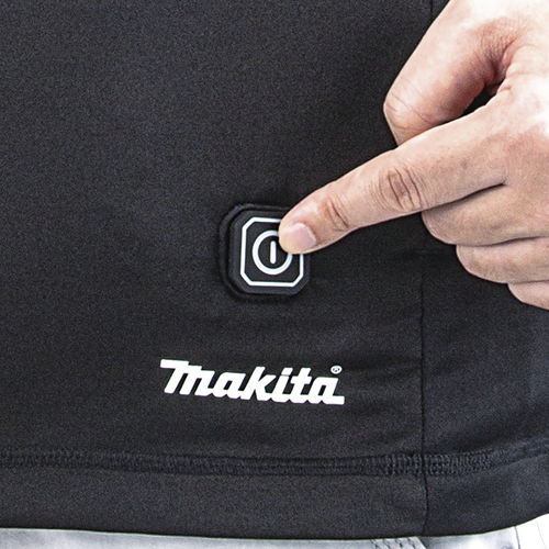 Makita Verwarmd ondershirt met rits 2XL - DCX201B2XL-2
