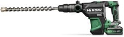 Hikoki DH3640DAWAZ Accu Boor-breekhamer | 36 V | 9,2 J | SDS-Max | Inclusief 2x MV B accu's en lader | In kunststof koffer - DH3640DAWAZ