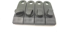 Diggers Zeilclips | Zwart | 4 stuks - DIG075