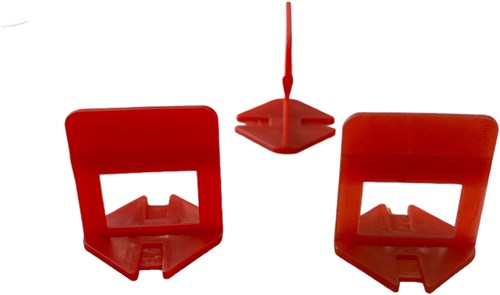 Diggers Tegelclips | 1mm | 100 stuks | Systeem 1 - DIG736-3