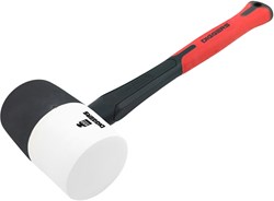 Diggers Rubber Hammer | Rubberen Hamer | Zwart/Wit - DIG999