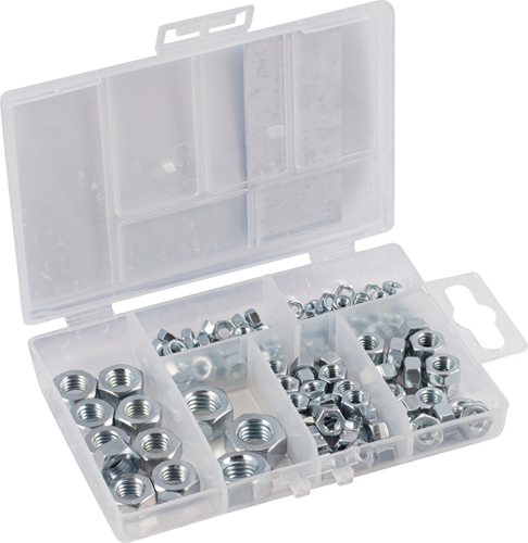 Connex Assortiment Zeskantmoeren 150-Delig - DP8500112