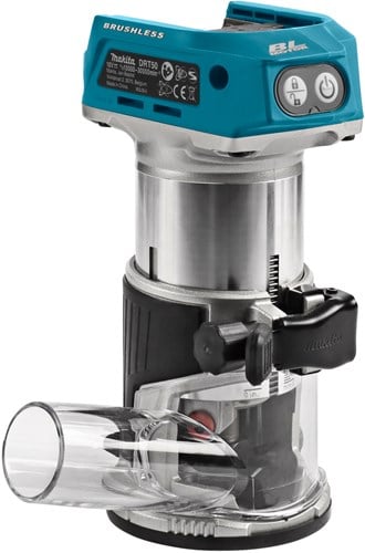 Makita DRT50ZJX9 Accu Freesmachine 18v Li ion zonder accu s en
