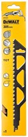 DeWalt Accessoires Reciprozaagblad HM 305x12,7mm, Cellenbeton/baksteen/vezelcementplaten - S1243HM - DT2421-QZ