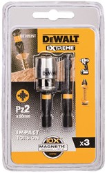 DeWalt Accessoires IMPACT Torsion 2xPz2 50mm + 1"MagLock - DT70535T-QZ