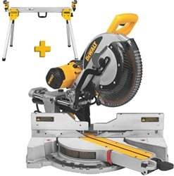 DeWalt DWS780SET afkort- en verstekzaag | + onderstel DE7033 - DWS780SET