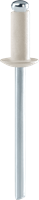 Rapid Blindklinknagels Wit | Ø4,8 x 12 mm | Incl. Boor | 50 Stuks - 5001468-3