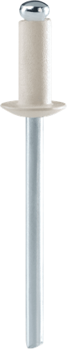 Rapid Blindklinknagels Wit | Ø4,8 x 12 mm | Incl. Boor | 50 Stuks - 5001468-3