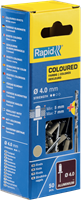 Rapid Blindklinknagels Gebroken Wit | Ø4 x 10 mm | Incl. Boor | 50 Stuks - 5001464-2