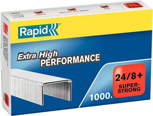 Rapid Nieten | 24/8+ mm | Super Strong | 1.000 Stuks - 24858500