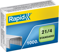 Rapid Nieten | 21/4 mm | Standaard | 1.000 Stuks - 24867600