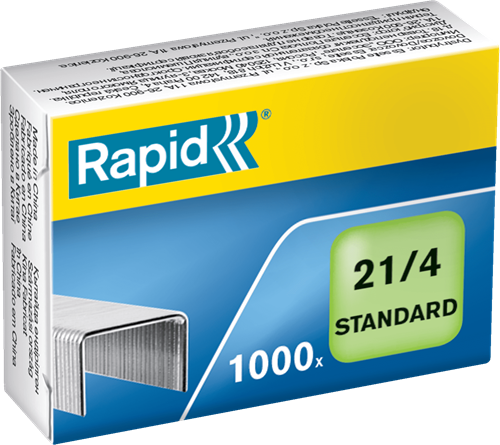 Rapid Nieten | 21/4 mm | Standaard | 1.000 Stuks - 24867600