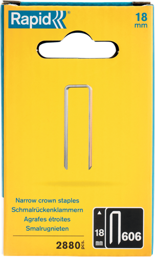 Rapid P4A Nieten | 606/18 mm | 2.880 Stuks - 5001584