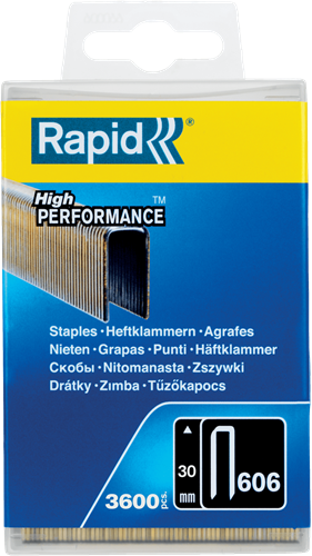 Rapid Nieten 606/30 mm Gegalvaniseerd (Hars Gecoat) | 3.600 Stuks - 40303096