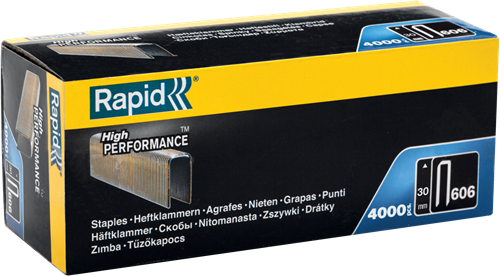 Rapid Nieten 606/30 mm Gegalvaniseerd (Hars Gecoat) | 4.000 Stuks - 466301040-2