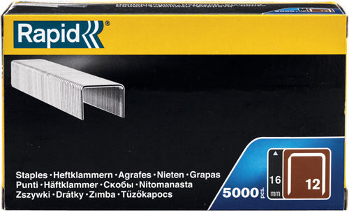 Rapid Nieten 12/16 mm Gegalvaniseerd | 5.000 Stuks - 40100522