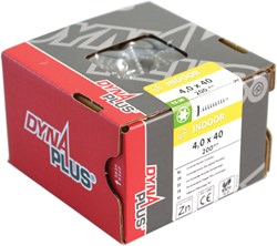 Dynaplus Unischroef Vz Ck Torx TX20 4.0X30 | 200 stuks - 0282.01.25201
