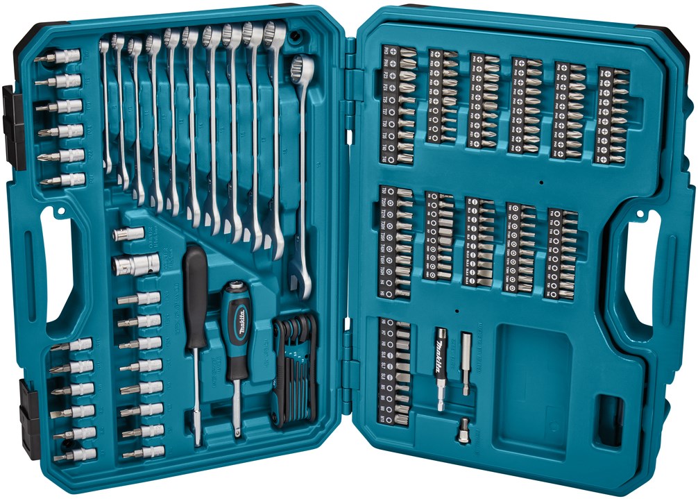 Makita E-10883 Mechanische gereedschapsset 221 stuks gereedschap