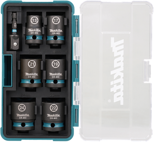 Makita Krachtdopset Impact Black, 1/2 7-dlg - E-16592