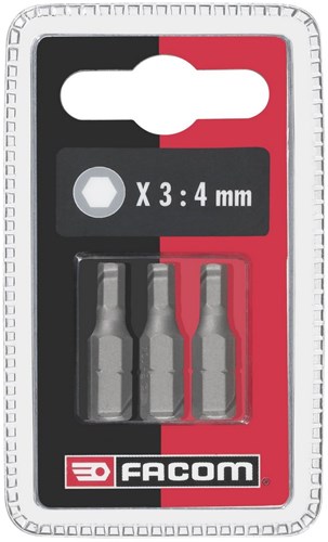 Facom set van 3 bits eh.105 l 25mm - 5 - EH105.J3