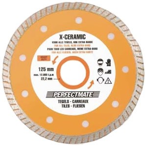 Perfectmate EPC0620 X-Ceramic Diamantschijf | Tegels en natuursteen | 115 mm - EPC0620