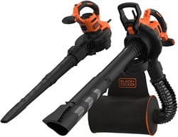 BLACK+DECKER BEBLV300 3000W 3IN1 Bladblazer met ruggedragen opvangzak | In koffer - BEBLV300-QS