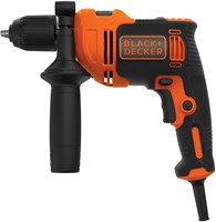 BLACK+DECKER BEH550K 550W Klopboormachine in koffer | Zijhandgreep | 1 x 6mm steenboor + 1 x 6mm metaalboor | In koffer - BEH550K-QS-2