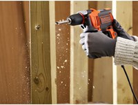 BLACK+DECKER BEH550K 550W Klopboormachine in koffer | Zijhandgreep | 1 x 6mm steenboor + 1 x 6mm metaalboor | In koffer - BEH550K-QS-3