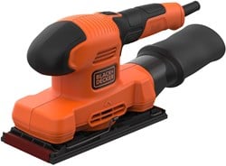 BLACK+DECKER BEW220 150W 1/3 vel Vlakschuurmachine | 1x Schuurvel | Stofopvangzak - BEW220-QS