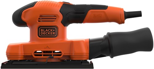 BLACK+DECKER BEW220 150W 1/3 vel Vlakschuurmachine | 1x Schuurvel | Stofopvangzak - BEW220-QS-3