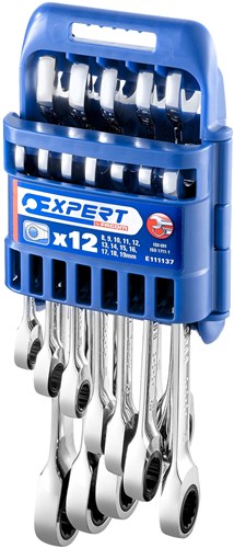 Expert by Facom Set 12 Steekringratelsleutels | 8-19 mm - E111137