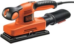 BLACK+DECKER KA320EKA 240W 1/3 vel Vlakschuurmachine | 5x Schuurvellen (80G, 100G, 120G) | Stofopvangzak | In koffer - KA320EKA-QS