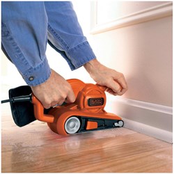 BLACK+DECKER KA86 720W 75x457mm Bandschuurmachine | Stofzak - KA86-QS
