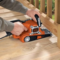 BLACK+DECKER KA88 720W 75x533mm Bandschuurmachine | stofzak - KA88-QS-2