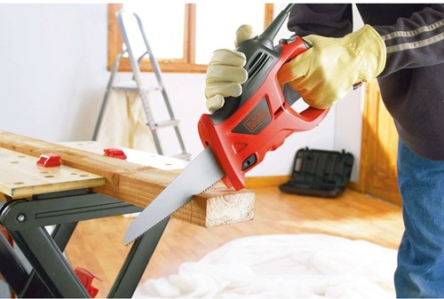 BLACK+DECKER KS880EC 400W Scorpion Handzaag | 1 Zaagblad - KS880EC-QS-3