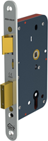ASSA ABLOY 2424 Paniekdeurslot | SKG** | DM60mm | PC72mm | krukgat 8mm doorgaand | voorplaat RVS 24x235mm afgerond | DR 2+4 - 7268573