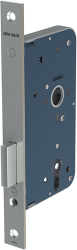 ASSA ABLOY 2455 Kastslot | DM60mm | PC | voorplaat RVS 24x235mm rechthoekig | DR 1+2+3+4 - 7270535