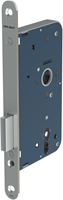 ASSA ABLOY 2455 Kastslot | DM80mm | PC | voorplaat RVS 24x235mm afgerond | DR 1+2+3+4 - 10021482