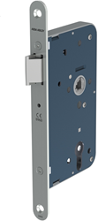 ASSA ABLOY 2465 Loopslot | DM50mm | krukgat 8mm | voorplaat RVS 20x235mm afgerond | DR 1+3/2+4 - 7962041