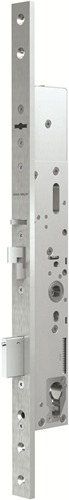 ASSA ABLOY 309N Veiligheidspaniekdeurslot | zelfvergrendelend | SKG** | DM65mm | PC92mm | voorplaat staal verchoomd 24x446x6mm | rechthoekig | paniek B | DR 1/2/3/4. - A000191837