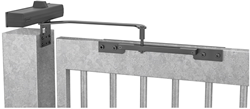 ASSA ABLOY DC680G Deurdranger voor toegangspoorten en tuinhekken | incl. glijarm voor breedtes van 600 mm tot 1400 mm | kleur zilver EV1. | 180-20 ° - A000399976