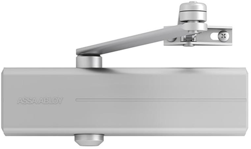 ASSA ABLOY DC140 Design deurdranger EN 2/3/4 | inclusief arm | kleur zilver EV1. | 180-15 ° - A000307022