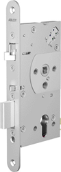 ABLOY EL561 Veiligheidsdeurslot | dubbelzijdig krukgestuurd | zelfvergrendelend | SKG** | DM55mm | PC72mm | voorplaat RVS 24x235mm afgerond | DR 1+2+3+4 - 10013889