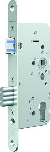 ASSA ABLOY N1114 Paniekdeurslot | DM55mm | PC72mm | voorplaat RVS 20x235mm afgerond | paniek E - 10049811