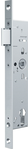 ASSA ABLOY N1505 Cilinderloopslot | DM45mm | PC 92mm | krukgat 8mm | voorplaat RVS 20x270mm rechthoekig | zamac vernikkelde dagschoot | DR 1+3/2+4 - A000192575