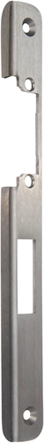 ASSA ABLOY N6002 Hoeksluitplaat | RVS 25x235x10x3mm rechthoekig | geschikt voor E-opener profix2DM| DR 1+3 - 10049723